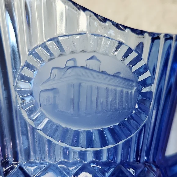 Vintage AVON Cobalt Blue Pitcher Old Mount Vernon - Picture 6 of 12